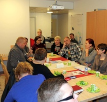 Kauden 2014-2017 palaveri 9.12.2013 luottamusmiestoimistolla.